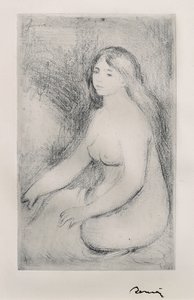 Sitzende Badende, 1897